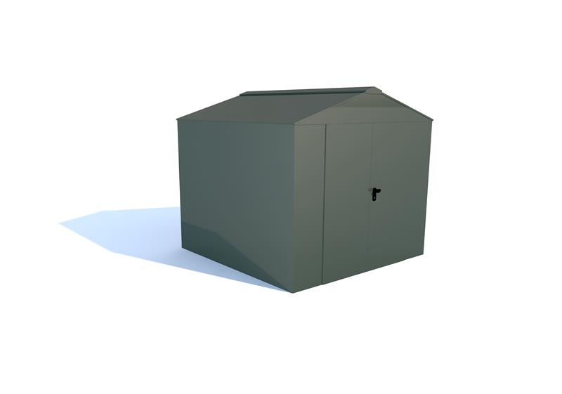 Technical render of a Large Steel Storage Unit
